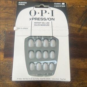 OPI XPress/On Instant Gel-Like Salon Manicure - Gray